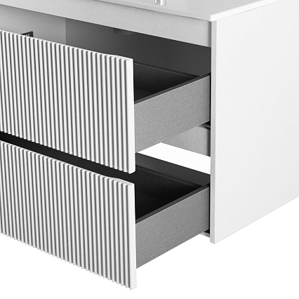 Мебель для ванной BelBagno Uno 100 см Bianco Opaco