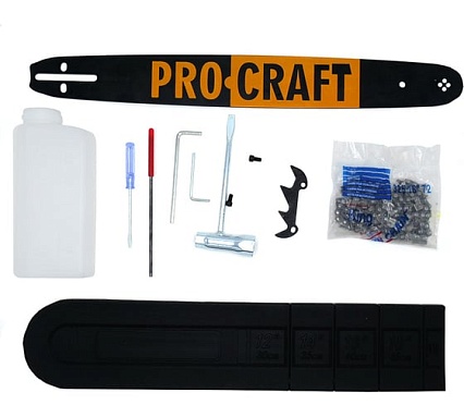 Бензопила ручная PROCRAFT (металл. стартер) GS450