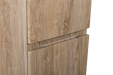 Шкаф пенал Art&Max Techno 40 см левый, дуб мелфорд натуральный AM-Techno-1600-AC-SO-LW623-L