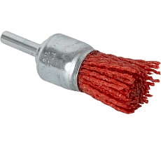 Щетка кистевая с хвостовиком 22 мм, нейлон красный 1.2 мм DeBever DB80170686