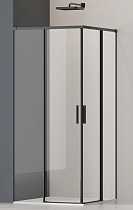 Душевой уголок Vincea Soft 2 VSS-3SO2900CLB 90x90 черный, прозрачное