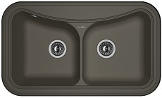 Кухонная мойка Florentina Крит 86 см, антрацит FSm