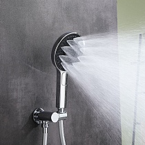 Душевой набор Black&White Gravity GH-9401-MC термостат, хром
