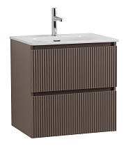 Тумба с раковиной BelBagno Uno-Mini 50 см Бежевый матовый