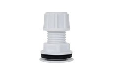 Отвод (врезка) для резервуаров с заглушкой VIVALDO пластик 1/2&quot; (5шт) ШГ333333