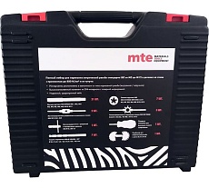 Набор ручных метчиков и плашек MTE HSS M3-12 45 предметов 2964065244