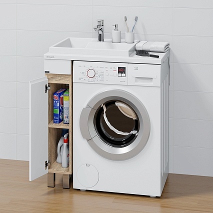 Тумба с раковиной Санта Марс 80 см (рак.Юпитер 80см) напольная