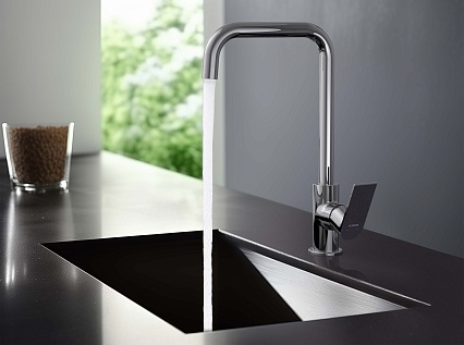 Смеситель для кухни Aquatek Лира AQ1480CR хром