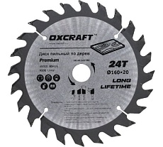 Диск пильный по дереву (160х20 мм; 24Т) OXCRAFT PO000105788