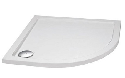 Поддон для душа Cezares Tray 80x80 четверть круга, стеклокомпозит