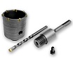 Коронка в сборе по бетону (65 мм; М22) Vertextools 222-0065