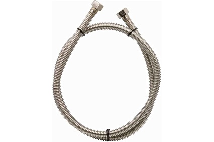 Подводка для газа СТМ ГАЗ сильфонная, 3/4", гайка-гайка, 120 см CGHF3412