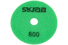 Круг шлифовальный алмазный для УШМ Черепашка (100х3х18 мм; P800) Skrab 36278