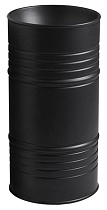 Раковина Kerasan Artwork Barrel 4742K31 45 см слив в пол, черный матовый