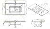 Мебель для ванной BelBagno Etna 80x45x60 см Rovere Moro