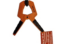 Струбцина пружинная клещеобразная Bohrer 2К 50x110x23 мм (усиленная, обрезиненная) 47725012