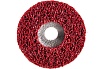 Диск зачистной Clean Strip Red 127х22 мм с фибровой оправкой BlackFox 12580