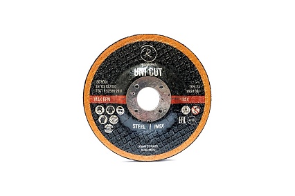 Зачистной круг ROXTOP UNI CUT 180x6.4x22 мм, Т27, нерж. сталь, металл 20 шт RoxelPro 108369