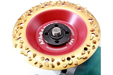 Обдирочный шлифовальный диск по дереву Альфадиск Альфа 125*22,23/X-lock закруглённый Раунд 1 Хард 7055