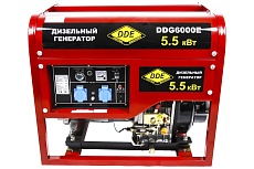 Дизельный генератор DDE DDG6000E