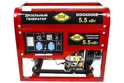 Дизельный генератор DDE DDG6000E