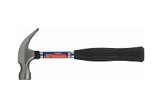 Молоток-гвоздодер Рокот 450 г, боек 27 мм, металлическая трубчатая обрезиненная рукоятка 615-090