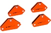 Набор угольников магнитных FIX KIT-4 4 шт., 45/90/135 град, усилие 4х4 кг Foxweld 5391