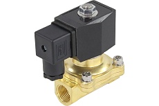 Электромагнитный клапан соленоидный двухходовой DN.ru VS2W-200V-NC Ду15 Ру10 220B D130-01011