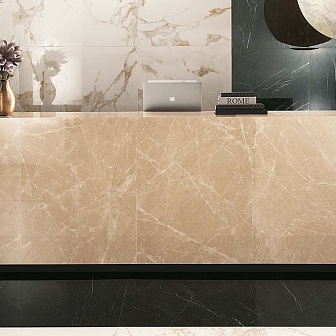 Керамогранит Fap Ceramiche Roma Diamond Beige Duna Brillante 60x60 см, fNEQ