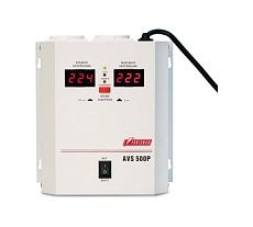 Настенный стабилизатор Powerman 1ф 0,5 кВА AVS 500 6049480