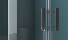 Душевой уголок BelBagno KRAFT-R-2-100-C-Cr 100x100 прозрачный, хром