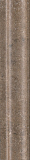 Бордюр Багет Kerama Marazzi Виченца коричневый 3х15 см, BLD016