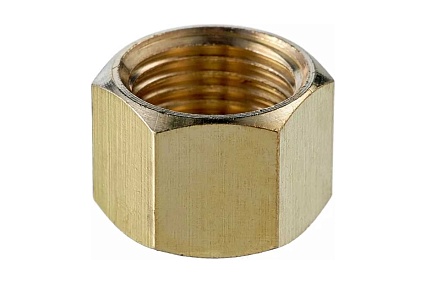 Гайка накидная М16x1.5 (правая, латунь) ПТК 00000028171