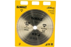 Алмазный круг сплошной по керамике (230х22.2 мм) DeWalt DT40207