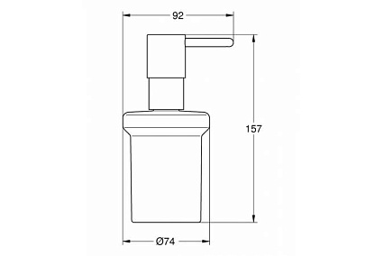 Дозатор жидкого мыла Grohe Essentials 40394001