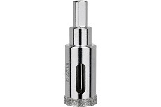 Коронка алмазная по керамограниту и керамике с центрирующим сверлом 22 мм Diamond Industrial DIDCSC022