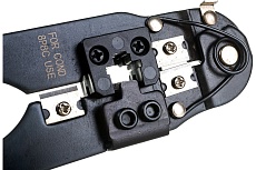 Кримпер Тундра для обжима компьютерных клемм RJ-45 8P, горизонтальный обжим 4476070