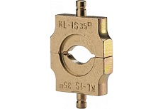 Матрица серии ''4'' для изолированных медных трубчатых и изолированных штыревых наконечников 70 мм² (овал) Klauke klkHIS470