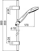 Душевой гарнитур Nobili Shower AD140/34CR