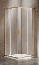 Душевой уголок Vincea Garda VSS-1G1012CLG 120x100 брашированное золото, прозрачный