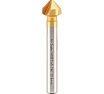 Зенковка H-Tools 90градусов 10.4мм HSSE-Co5 TiN 3z L-54мм 795104EHT