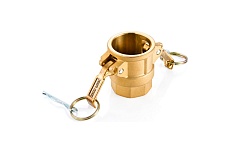 Камлок TITAN LOCK латунный TITAN LOCK тип D розетка, внутренняя резьба BSP 2 1/2&quot; TL250DBR
