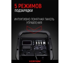 Пуско-зарядное устройство Verton Energy SC-320, 230/50В/Гц,емк20-500Ач,12/24В,ток зар/зап45А/240А 01.12780.17927