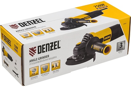 Угловая шлифовальная машина Denzel AG115-750 26901