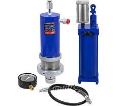 Цилиндр гидравлический для пресса в комплекте со станцией гидравлической и манометром, 20т Forsage F-0101-3W(60421)