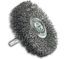 Щетка диск гофрированная Lessmann 60х13х0.30 мм, хвост-к 6 мм 416162
