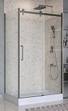 Душевой уголок BelBagno MARINO-2-AH-1-120/90-C-GM 120x90 прозрачный, оружейная сталь
