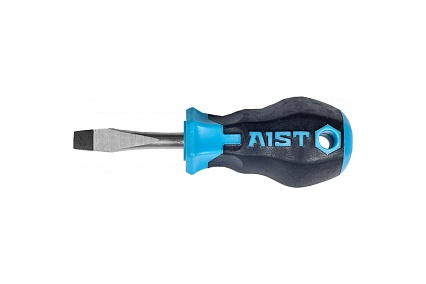 Шлицевая плоская отвертка SL6.5 38мм Aist 810103865R 843865 00-00022457