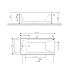 Акриловая ванна Am.Pm Spirit W72A-180-080W-A2 180x80 см