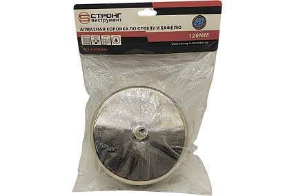 Коронка по стеклу и керамике 120 мм Strong CTK-04100120